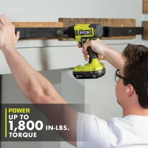 RYOBI PCL1200K2 ONE+ 18V Cordless 2-Tool Combo Kit with Drill Driver, Impact Driver, (2) 1.5 Ah Batteries, and Charger