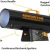 Remington REM-125V-GFA-O 125,000 BTU Forced Air Propane Space Heater Remington REM-125V-GFA-O 125,000 BTU Forced Air Propane Space Heater
