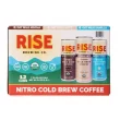 Rise Brewing Company Nitro Cold Brew Coffee Variety 7 Fluid Ounce (12 Count)