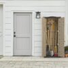 Rubbermaid FG374901OLVSS 2-ft 3-ft Resin Storage Shed (Floor Included)