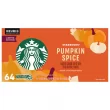 Starbucks Pumpkin Spice Flavored Coffee K-Cup Pods 64 count