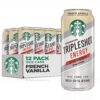 Starbucks Tripleshot Energy Extra Strength Espresso Coffee Beverage French Vanilla 225mg Caffeine 15 oz cans (12 Pack)