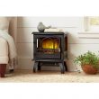 StyleWell EST-417-10 Kingham 400 sq. ft. Panoramic Infrared Electric Stove in Black with Electronic Thermostat