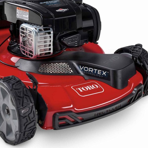 Toro 21442 22 In Recycler Briggs And Stratton High Wheel Fwd Gas Walk Behind Self Propelled Lawn