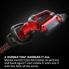 Toro 51840T Flex-Force 24 in. 60V Max Lithium-Ion Cordless Hedge Trimmer (Bare-Tool)