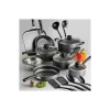 Tramontina Primaware 18 Piece Non-stick Cookware Set, Steel Gray