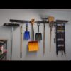 Ultrawall Rack, 13PCS Wall Mount Tools Home Storage System, Adjustable Heavy Duty Steel Garage Organization(9 Hooks, 4 Rails)