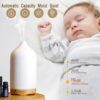 VIVITEST Aromatherapy Diffuser,Ceramic Ultrasonic Essential Oil Diffuser for Aromatherapy (250ML)