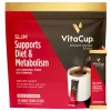 VitaCup Slim Instant Coffee Packets Boost Diet and Metabolism 30-count