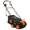 WEN DT1516 16 in. 15 Amp 2-in-1 Electric Dethatcher and Scarifier with Collection Bag