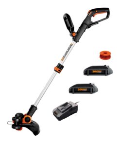 WORX WG163.10 Gt Power Share 20-volt Max 12-in Straight Cordless String Trimmer Edger Capable (Battery Included)