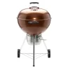 Weber 14402001 22 in. Original Kettle Premium Charcoal Grill in Copper with Built-In Thermometer