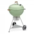 Weber 19525001 70th Anniversary Kettle 22-in W Diner Green Kettle Charcoal Grill
