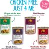 Weruva Chicken-Free Just 4 Me Variety Pack Grain-Free Canned Dog Food 14 Ounce (Pack of 12) Weruva Chicken-Free Just 4 Me Variety Pack Grain-Free Canned Dog Food 14 Ounce (Pack of 12)