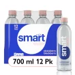 smartwater Strawberry Blackberry Vapor Distilled Premium Bottled Water 23.7 Fl Oz 12 Pack