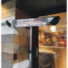 Hanover HAN1051IC-SLV 5118-BTU 120-Volt Silver Stainless Steel Electric Patio Heater Hanover HAN1051IC-SLV 5118-BTU 120-Volt Silver Stainless Steel Electric Patio Heater