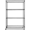 Alera ALESW604818BL Steel 4-Tier Utility Shelving Unit (48-in W x 18-in D x 72-in H) Alera ALESW604818BL Steel 4-Tier Utility Shelving Unit (48-in W x 18-in D x 72-in H)