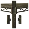 Alera ALESW604818BL Steel 4-Tier Utility Shelving Unit (48-in W x 18-in D x 72-in H) Alera ALESW604818BL Steel 4-Tier Utility Shelving Unit (48-in W x 18-in D x 72-in H)