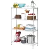 Alera ALESW843614SR Steel 4-Tier Utility Shelving Unit (36-in W x 14-in D x 54-in H) Alera ALESW843614SR Steel 4-Tier Utility Shelving Unit (36-in W x 14-in D x 54-in H)