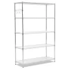 Alera ALESW654818SR Steel 5-Tier Utility Shelving Unit (48-in W x 18-in D x 72-in H) Alera ALESW654818SR Steel 5-Tier Utility Shelving Unit (48-in W x 18-in D x 72-in H)