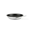 All-Clad 4108 NS Stainless Steel Tri-Ply Bonded Dishwasher Safe PFOA-free Non-Stick Fry Pan / Cookware, 8-Inch, Silver