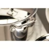 All-Clad 4204 with loop Stainless Steel Tri-Ply Bonded Dishwasher Safe Sauce Pan with Loop Helper Handle and Lid Cookware, 4-Quart, Silver All-Clad 4204 with loop Stainless Steel Tri-Ply Bonded Dishwasher Safe Sauce Pan