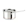 All-Clad 6203 SS Copper Core 5-Ply Bonded Dishwasher Safe Saucepan with Lid / Cookware, 3-Quart, Silver