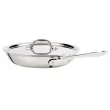 All-Clad D3 Fry Lid, 10 Inch Pan, Dishwasher Safe Stainless Steel Cookware, Silver, 10-Inch