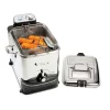 All-Clad EJ814051 Deep Fryer with Basket, Easy Clean, Oil Filtration, Large Capacity 3.5 L / 2.6-Pound, Adjustable Temperature, Digital Timer, Stainless Steel All-Clad EJ814051 Deep Fryer with Basket, Easy Clean, Oil Filtration, Large Capacity 3.5 L / 2.6-Pound, Adjustable Temperature, Digital Timer, Stainless Steel