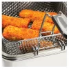 All-Clad EJ814051 Deep Fryer with Basket, Easy Clean, Oil Filtration, Large Capacity 3.5 L / 2.6-Pound, Adjustable Temperature, Digital Timer, Stainless Steel All-Clad EJ814051 Deep Fryer with Basket, Easy Clean, Oil Filtration, Large Capacity 3.5 L / 2.6-Pound, Adjustable Temperature, Digital Timer, Stainless Steel