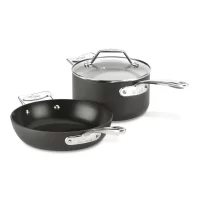 MegaChef Pre-Seasoned 5-Piece Cast Iron Cookware Set 985114407M