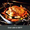 All-Clad H9112S84 Essentials Nonstick Hard Anodized Small Roaster with Rack, 11 X 14 inch, Black