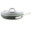 All-Clad HA1 Hard Anodized Nonstick Frying Pan with Lid, 12 Inch Pan Cookware, Medium Grey