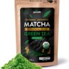 AprikaLife Premium Matcha Green Tea Powder - Organic Japanese Origin Ceremonial Grade Matcha - First Harvest from Japan - [3.5 Ounce] - Japanese Macha Tea