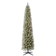 Ashland 10368145 7ft. Pre-Lit Artificial Cashmere Pencil Christmas Tree, Clear Lights