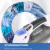 BEAUTURAL 1800-Watt Steam Iron with Digital LCD Screen, Double-Layer and Ceramic Coated Soleplate, 3-Way Auto-Off, 9 Preset Temperature and Steam Settings for Variable Fabric BEAUTURAL 1800-Watt Steam Iron with Digital LCD Screen, Double-Layer and Ceramic Coated Soleplate, 3-Way Auto-Off, 9 Preset Temperature and Steam Settings for Variable Fabric