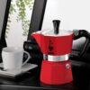 Bialetti 6 Cup Moka Stovetop Espresso Maker, Red Bialetti 6 Cup Moka Stovetop Espresso Maker, Red