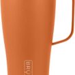 BrüMate Toddy XL - 32oz 100% Leak Proof Insulated Coffee Mug with Handle & Lid - Stainless Steel Coffee Travel Mug - Double Walled Coffee Cup (Matte Clay)