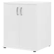 Bush Business Furniture UNS128WH Universal Storage 28.3464-in W x 33.9763-in H Wood Composite White Freestanding Utility Storage Cabinet