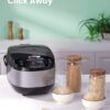 COMFEE' MB-FS5077 5.2Qt Asian Style Programmable All-in-1 Multi Cooker, Rice Cooker, Slow Cooker, Steamer, Saute, Yogurt Maker, Stewpot with 24 Hours Delay Timer and Auto Keep Warm Functions