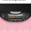 COMFEE' MB-FS5077 5.2Qt Asian Style Programmable All-in-1 Multi Cooker, Rice Cooker, Slow Cooker, Steamer, Saute, Yogurt Maker, Stewpot with 24 Hours Delay Timer and Auto Keep Warm Functions