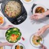COMFEE' MB-FS5077 5.2Qt Asian Style Programmable All-in-1 Multi Cooker, Rice Cooker, Slow Cooker, Steamer, Saute, Yogurt Maker, Stewpot with 24 Hours Delay Timer and Auto Keep Warm Functions