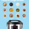 COMFEE' MB-M25 Rice Cooker, Slow Cooker, Steamer, Stewpot, Saute All in One (12 Digital Cooking Programs) Multi Cooker (5.2Qt ) Large Capacity, 24 Hours Preset & Instant Keep Warm COMFEE' Rice Cooker, Slow Cooker, Steamer, Stewpot, Saute All in One (12 Digital Cooking Programs) Multi Cooker (5.2Qt ) Large Capacity, 24 Hours Preset & Instant Keep Warm