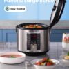 COMFEE' MB-M25 Rice Cooker, Slow Cooker, Steamer, Stewpot, Saute All in One (12 Digital Cooking Programs) Multi Cooker (5.2Qt ) Large Capacity, 24 Hours Preset & Instant Keep Warm COMFEE' Rice Cooker, Slow Cooker, Steamer, Stewpot, Saute All in One (12 Digital Cooking Programs) Multi Cooker (5.2Qt ) Large Capacity, 24 Hours Preset & Instant Keep Warm