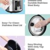 COMFEE' MB-M25 Rice Cooker, Slow Cooker, Steamer, Stewpot, Saute All in One (12 Digital Cooking Programs) Multi Cooker (5.2Qt ) Large Capacity, 24 Hours Preset & Instant Keep Warm COMFEE' Rice Cooker, Slow Cooker, Steamer, Stewpot, Saute All in One (12 Digital Cooking Programs) Multi Cooker (5.2Qt ) Large Capacity, 24 Hours Preset & Instant Keep Warm