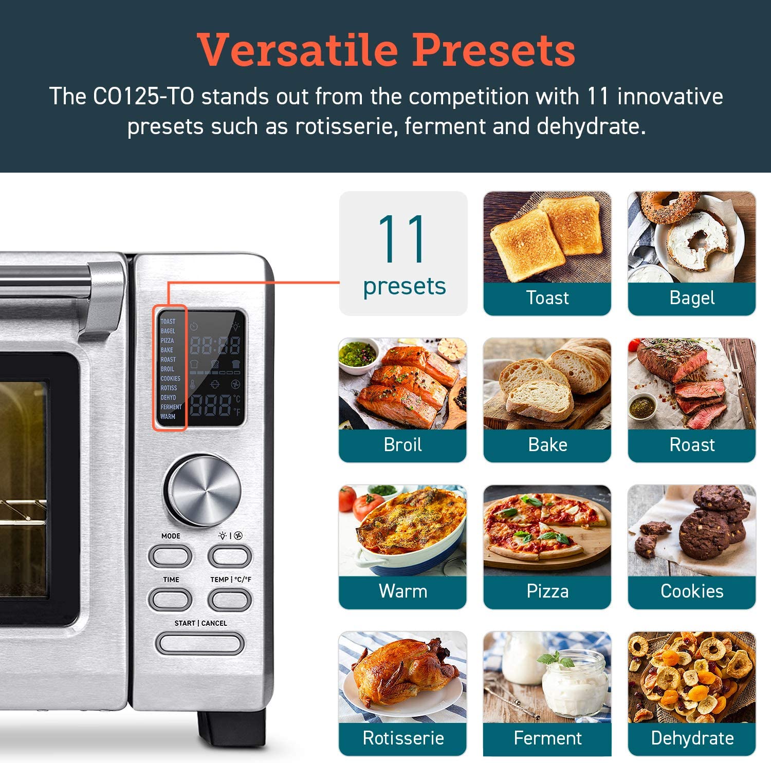 https://discounttoday.net/wp-content/uploads/2022/11/COSORI-Toaster-Oven-11-in-1-Convection-ovens-countertop-Rotisserie-Dehydrator-12-inch-pizza-52-Recipes-5-Accessories-CO125-TO-26.4QT-Stainless-steel1.jpg