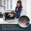 COSORI Toaster Oven, 11-in-1 Convection ovens countertop, Rotisserie & Dehydrator, 12 inch pizza , 52 Recipes & 5 Accessories, CO125-TO, 26.4QT, Stainless steel