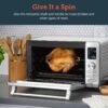 COSORI Toaster Oven, 11-in-1 Convection ovens countertop, Rotisserie & Dehydrator, 12 inch pizza , 52 Recipes & 5 Accessories, CO125-TO, 26.4QT, Stainless steel