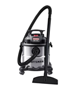 CRAFTSMAN CMXEVXA18115 5-Gallons 4-HP Corded Wet Dry Shop Vacuum with Accessories Included