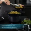 Calphalon SCCLD1 Digital Saut 5.3 Qt. Stainless Steel Programmable Slow Cooker with Automatic Keep Warm Function